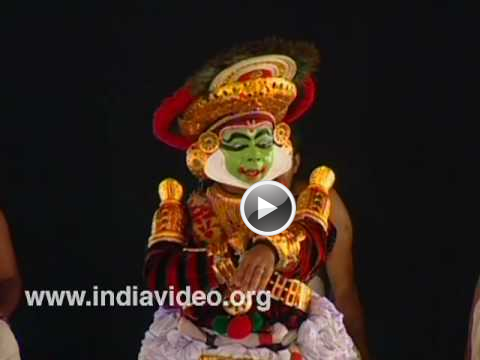 Video, Kutiyattam, Sanskrit Theatre, Kerala, India